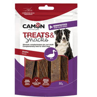 Produktbild von Camon Snack Streifen Ente gegrillt glutenfreies Trockenfleisch