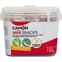 Produktbild von Camon Snackbox klein Belohnungssnack Karotte und Erbse Vegan ohne tierisches Protein