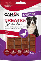 Produktbild von Camon Trockenfleisch Riegel Ente Monoprotein 4 Stück
