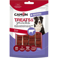 Produktbild von Camon Trockenfleisch Riegel Rind Monoprotein 4 Stück