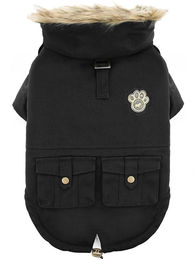 Canada Pooch Alaskan Army Parka Hundemantel Winterparka Schwarz Größe 10 – Bild 1 von 2