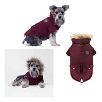 Produktbild von Canada Pooch Hundemantel Alaskan Army Parka Winterparka Rot Gr. 12
