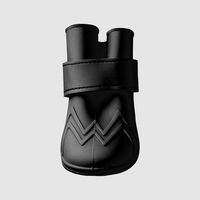 Produktbild von Canada Pooch Hundeschuhe Unlined Wellies aus Silikon wasserdicht Schwarz Größe XL