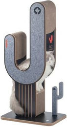 Canadian Cat Company Design Kratzbaum Kaktus XXL Grau Filz 50 x 30 x 104,5 cm – Bild 1 von 6