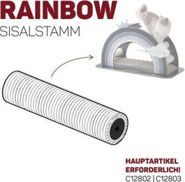 Canadian Cat Company Ersatzteile für Kratzsäule Rainbow aus Sisal in Weiß und Bunt – Bild 1 von 2
