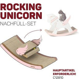 Canadian Cat Company Ersatzteile Kratzpappe für Kratzmöbel Unicorn Rosa – Bild 1 von 2