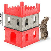 Produktbild von Canadian Cat Company Etagen-Anbauset für Felty Fort Katzenburg aus Filz