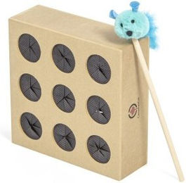 Canadian Cat Company Fang die Maus Intelligenzspielzeug aus Holz für Katzen aller Altersstufen – Bild 1 von 9