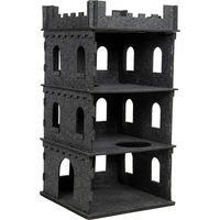 Produktbild von Canadian Cat Company Felty Fort Katzenburg aus Filz für Katzen 55 x 55 x 108 cm