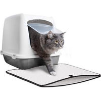 Produktbild von Canadian Cat Company Katzenklo Matte Weiß wasserdicht mit doppelter Auffangschicht 53 x 45 cm