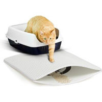 Produktbild von Canadian Cat Company Katzenstreumatte Zaubermatte XXL weiß aus Schaumstoff