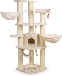 Canadian Cat Company Kratzbaum Dawson beige mit Sisalstämmen für Katzen – Bild 1 von 4