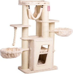 Canadian Cat Company Kratzbaum Hudson XL beige mit Sisalstämmen – Bild 1 von 5