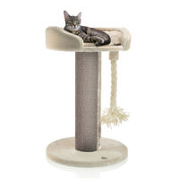 Produktbild von Canadian Cat Company Kratzbaum Ontario XXL Katzenlounge für Katzen in Beige und Grau mit Sisalstamm