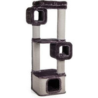 Produktbild von Canadian Cat Company Kratzbaum Ottawa XXL in Anthrazit mit Sisalsäulen und Katzenhöhle
