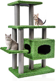 Produktbild von Canadian Cat Company Kratzbaum Parker für Katzen aus Nylon in Grün