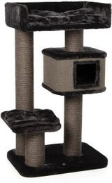 Canadian Cat Company Kratzbaum Portland für Katzen in Grau mit Sisalsäulen 69 x 47 x 124 cm – Bild 1 von 9