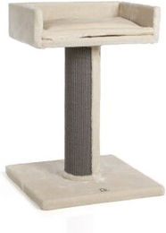 Canadian Cat Company Kratzbaum Residenz XXL für Katzen beige grau mit Sisal 60 x 60 x 90 cm – Bild 1 von 3