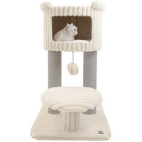 Produktbild von Canadian Cat Company Kratzbaum Stanley aus Holz für Katzen in Beige, 68 x 68 x 119 cm