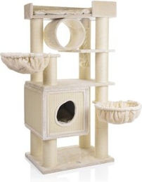 Canadian Cat Company Kratzbaum Victoria 2 XXL für schwere Katzen in Beige mit Sisal – Bild 1 von 1