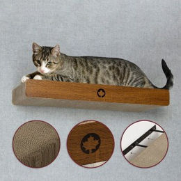 Canadian Cat Company Kratzbrett Cloud für die Wand braun – Bild 1 von 1