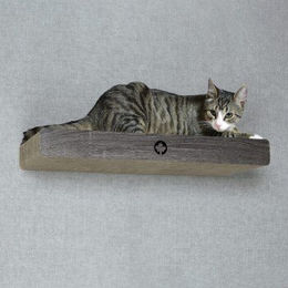 Canadian Cat Company Kratzbrett Cloud für Katzen mit Kratzpappe in Dunkelgrau 70 x 30 x 8 cm – Bild 1 von 10