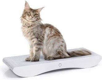Canadian Cat Company Kratzbrett Comet L aus Kratzpappe Weiß für Katzen – Bild 1 von 1