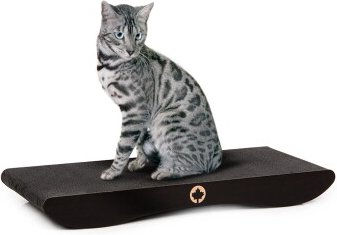 Canadian Cat Company Kratzbrett Comet XL Schwarz aus Kratzpappe 75 x 30 x 8 cm – Bild 1 von 5