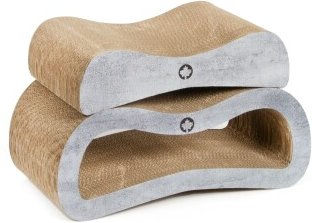 Canadian Cat Company Kratzbrett Orbit + Satellite S aus Kratzpappe Grau – Bild 1 von 13
