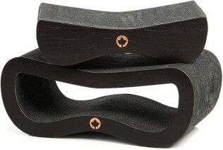 Canadian Cat Company Kratzbrett Orbit + Satellite Set für Katzen aus Kratzpappe Schwarz Größe S – Bild 1 von 13