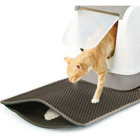 Produktbild von Canadian Cat Company Toilettenvorleger Zaubermatte aus Kunststoff Grau Größe S