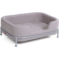 Produktbild von Canadian Cat Company Windsor Katzenbett aus Polyester Grau L 68 x B 47,5 x H 25,5 cm
