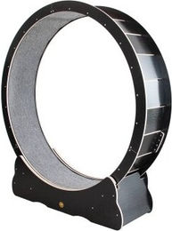 CanadianCat Company CatInMotion Katzenlaufrad aus Holz Schwarz Größe L Ø100cm – Bild 1 von 8