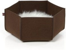 CanadianCat Company Filzlounge AVA Katzenbett aus Filz Braun Größe M – Bild 1 von 13