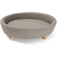 Produktbild von CanadianCat Company Katzenbett Derby Designer-Katzensofa aus Holz in Grau XL