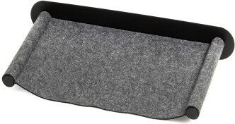 CanadianCat Company Katzenhängematte aus Filz zur Wandmontage in Grau – Bild 1 von 13