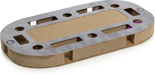 Produktbild von CanadianCat Company Katzenspielplatz PlayPlate Intelligenzspielzeug Kratzbrett aus Kratzpappe
