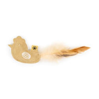 Produktbild von CanadianCat Company Katzenspielzeug Huhn aus Leder mit Katzenminze für alle Altersstufen