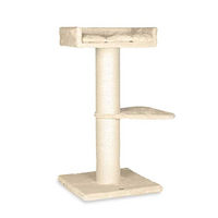 Produktbild von CanadianCat Company Kratzbaum Barnie XXL in Beige mit Sisalstamm für große Katzen 60 x 75 x 118 cm