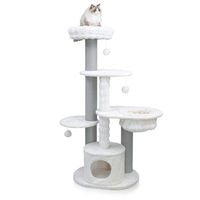 Produktbild von CanadianCat Company Kratzbaum Charles Beige 171 cm mit Höhle und Kuschelbett