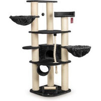 Produktbild von CanadianCat Company Kratzbaum Dawson XL Katzenkratzbaum mit Sisalstämmen in Anthrazit und Beige