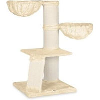 Produktbild von CanadianCat Company Kratzbaum Regina XXL beige mit Sisal 100 x 100 x 108 cm