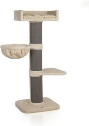 CanadianCat Company Kratzbaum Waterton XXL für Katzen in Beige und Grau mit Sisal – Bild 1 von 13