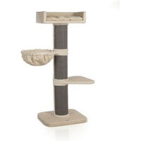 Produktbild von CanadianCat Company Kratzbaum Waterton XXL für Katzen in Beige und Grau mit Sisal