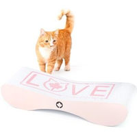 Produktbild von CanadianCat Company Kratzbrett Satellite 2.0 für Katzen in Rosa mit Kratzpappe