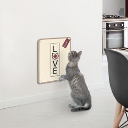 CanadianCat Company Kratzmatte aus Sisal für Katzen beige 50x40cm – Bild 1 von 3