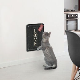 CanadianCat Company Kratzmatte für Katzen Grau 30x40 cm mit Wandbefestigung – Bild 1 von 5