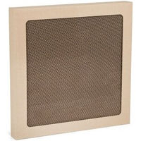 Produktbild von CanadianCat Company Kratzpappe Kratzbrett Tom für Katzen Braun 34 x 34 x 4 cm