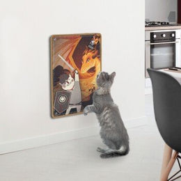 CanadianCat Company Kratzteppich Sir-Scratch-a-Lot für Katzen 60x40cm Bunt – Bild 1 von 6