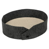 Produktbild von CanadianCat Company Owen XL Filzbett für Katzen mit Kratzboden in Anthrazit 50cm